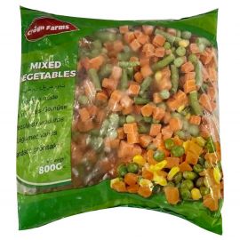 CROWN FARM MIXED VEG 800G