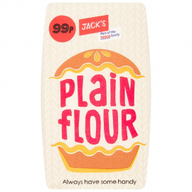 JACKS PLAIN FLOUR 1KG 99P