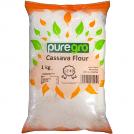 PUREGRO CASSAVA FLOUR 1KG £2.49