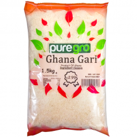 PUREGRO GHANA GARI 1.5KG £2.99