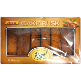 REGAL ALMOND CAKE RUSK 12PC