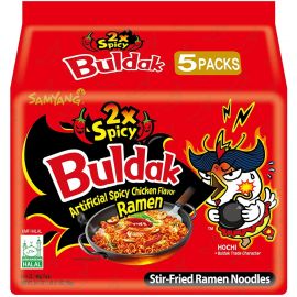 SAMYANG BULDAK 2X HOT CHICKEN  NOODLES 5PK