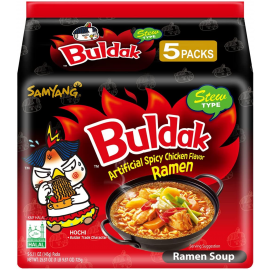 SAMYANG STEW HOT CHICKEN NOODLES 5PK