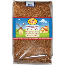 SOFRA BULGUR COARSE BROWN 900G £1.49