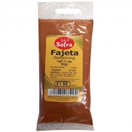 SOFRA FAJETA SEASONING 90G £1.59