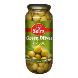 SOFRA GREEN OLIVES 330G 99P