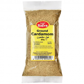 SOFRA CARDAMON GROUND 80G £2.69