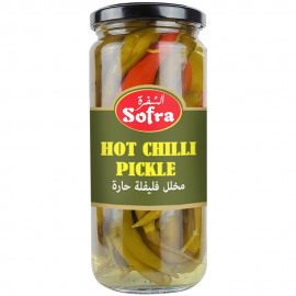 SOFRA HOT CHILLIES PICKLED 470G £1.39