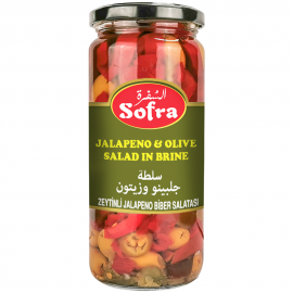 SOFRA JALAPENO & OLIVE SALAD 480G £1.39
