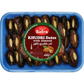 SOFRA KHUDRI DATES WITH ALMONDS 400G