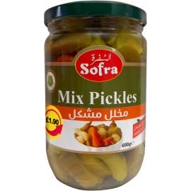 SOFRA MIX PICKLES 600G £1.39
