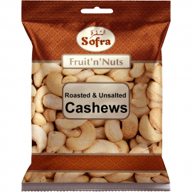 SOFRA CASHEWS R&UNSALTED 180G £2.99