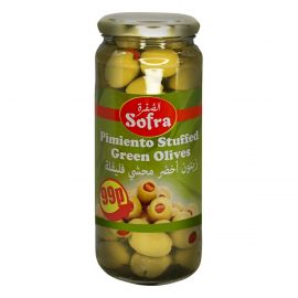 SOFRA STUFFED GREEN OLIVES 335G 99P