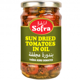 SOFRA SUN DRIED TOMATOES IN OIL 300G £1.99