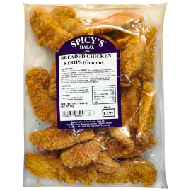 SPICY'S - HOT &SPICY CHICKEN TENDERS 1KG