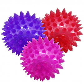 SPIKEY BALL W LIGHT