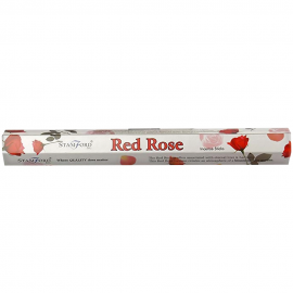 S/HEX RED ROSE