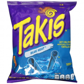TAKIS BLUE HEAT TORTILLA CHIPS 92G