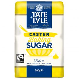 TATE LYLE CASTER SUGAR 500G