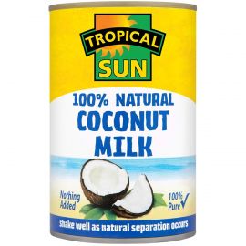 TROPICAL SUN ORGANIC COCONUT MILK 400ML