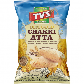 TVS DESI GOLD CHAKKI ATTA 5KG £6.49