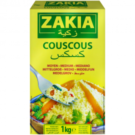 ZAKIA COUSCOUS MEDIUM 1KG